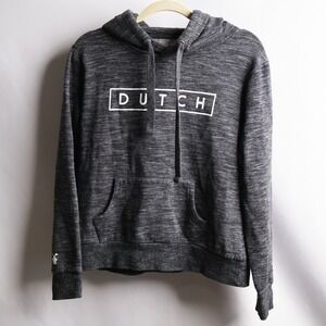 Reflex Dutch‎ Bros Coffee Hoodie Mens XL Charcoal Gray Heather Graphic